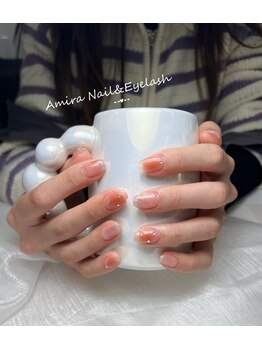アミーラ(Amira)/Amiraのシンプルネイル