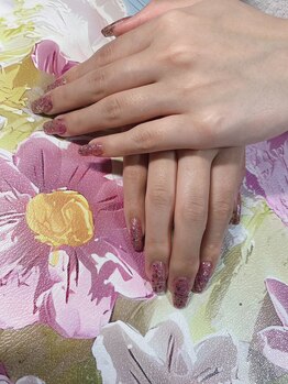 The ネイルサロン/ラメワンカラー