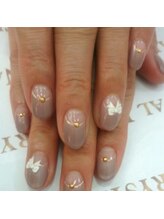 クリスタルネイル ボンベルタ橘店(CRYSTAL NAIL)/フレンチネイル