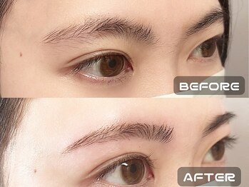 アイック 錦糸町駅前店(I’ck)/眉毛デザインWAX+間引きで美眉