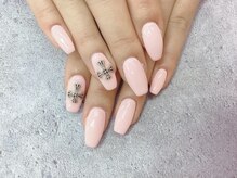 ジャスミンネイル(Jasmine Nail)/ジェル☆シンプルビジューコース