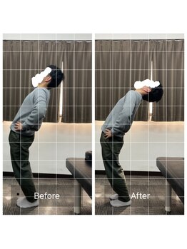 ナオル整体 平塚院(NAORU整体)/反れなかった腰が反れるように!