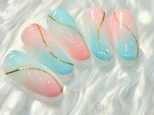 チェリーズネイル(Cherrys Nail)/スプリングパステルカラーネイル