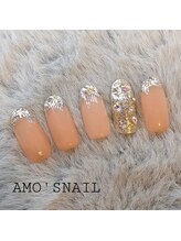アモズネイル さっぽろ東急百貨店(AMO'S NAIL)/11000円デザイン