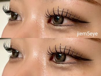 ジェイムファイブアイ 梅田中津店(Jiem5eye)/フラットラッシュ LED