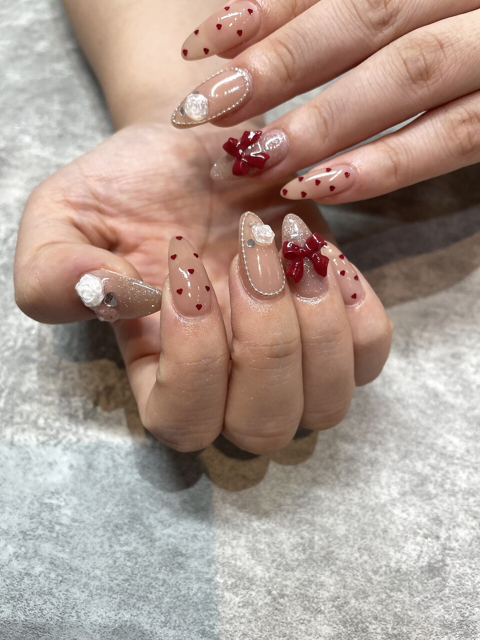 丁寧ケアオフ込■hand持ち込み10本アート9400円