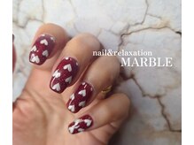 ネイルアンドリラクゼーション マーブル(MARBLE)/持ち込みネイル￥7,700