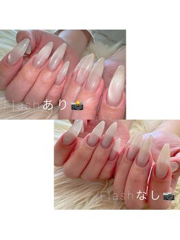 スマイル ネイル ラボラトリー(Smile nail laboratory)/地爪ロングなマグネットネイル