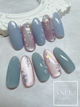 アネラ(ANELA)/梅雨ネイル