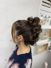エムアイ 六本木(Mi)/ゆるふわアップスタイル