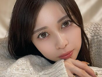 ブラン JR六甲道店(Eyelash Salon Blanc)の写真/ナチュラルマツエクとまつげパーマで魅力を引き出す！眉毛とのセットであなたらしい上品な目元に☆