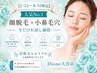 【8月末まで限定】人気No.1お試し価格★顔脱毛+小鼻毛穴【※パックなし※】