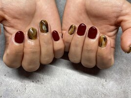 ボルドー×ニュアンス