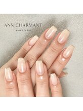 アンシャルマンネイルスタジオ(Ann charmant nail studio)/美爪グラデーション¥6,800