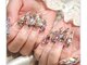 ネイルサロン ウィズ(Nail Salon Wiz)の写真/【スカルプコースアート10本￥12320(※パーツは別途料金)】ネイルUP表紙を担当するなどの実績♪