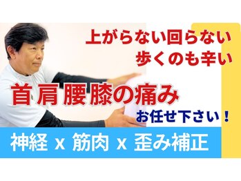 整体眞田流/腰痛 肩こり首こり改善率98%整体