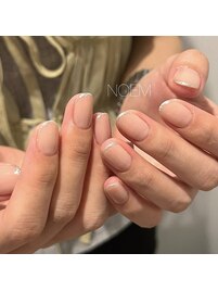 ラメラインフレンチ