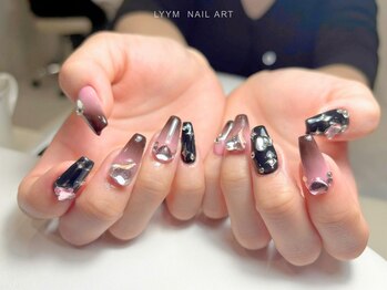 ブラック×グレージュ