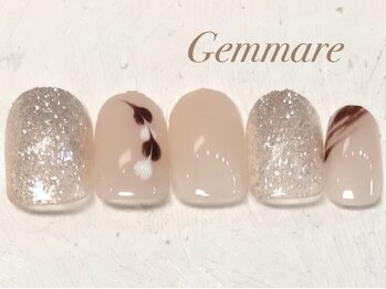 ジェンマーレ 青葉台店(Gemmare)/チョコ風ピーコックネイル
