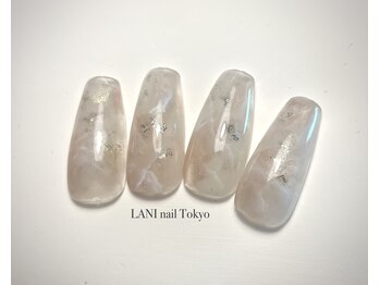 ラニネイルトウキョウ(LANI nail Tokyo)/カルサイト風天然石ネイル