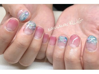 ネイルサロン キリグ(KILIG)/絵画モネネイル