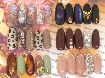 アン ジョーヌドラゴ/9月☆定額ネイル