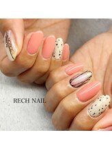 レッシュネイル サロンアンドスクール(RECH NAIL salon&school)/Dalmatian★