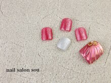 ネイルサロン ソウ 心斎橋店(Nail Salon Sou)/マーメイドネイル☆