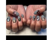 エムズネイル サベージ(M's nails Savage)/マット×マグネット