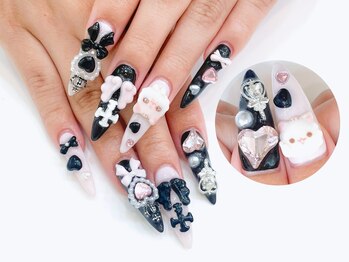 ネイルコレクション ピンク(Nail Collection Pink)/3Dキャラ★ポメラニアンもち