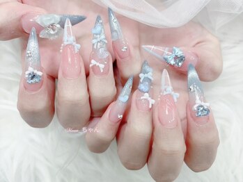 Mochi Mochi Nail Salon【長さだし/スカルプ/持ち込み/つけ放題/マグネット】の写真/800色のカラーと6000種類のパーツをご用意！マグネットやラメの種類も豊富であなたの理想が叶う♪