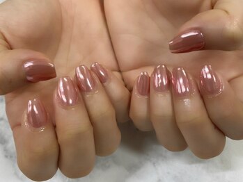 ニコリー(nicolie)/ミラーネイル