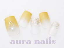 アウラネイルズ(aura nails)/☆ハンドシンプルコース　¥6800