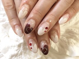 【二宮】バレンタインネイル♪♪