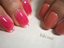 キキネイル たまプラーザ店(kikinail)/先端クリアフレンチネイル
