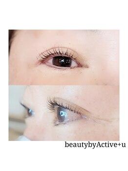ビューティー バイ アクティブ プラス ユー(beauty by Active +u)/☆まつ毛パーマ☆