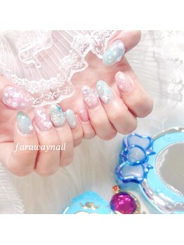 ファラウェイネイル(Faraway nail)/ユニコーンネイル☆