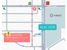 シーンスタジオ 水戸店(SSIN STUDIO)/駐車場のご案内
