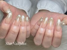 スターネイルプラス 福岡天神西通り店(Star Nail plus)/フラッシュマグネット×ストーン