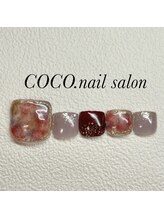 ココ ネイル サロン アンドスクール(COCO.NAIL SALON＆SCHOOL)/フット定額デザイン 6850円