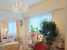 サロンハナ(Salon HANA)/ヨーロッパ家具に囲まれた店内