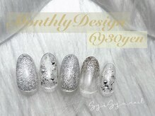 ネイルアンドアイラッシュ シシュ なんば本店(nail&eyelash SyiSyu)/マンスリーデザイン