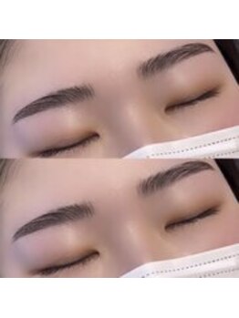 emusalon 前橋川原の写真/お顔の印象が変わる<ハリウッドブロウリフト>で垢抜け！毛流れ修正で自然な美眉へ♪