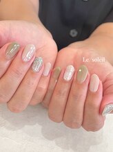 上品レースネイル　by &nbsp;mikiko