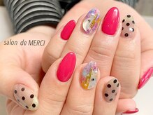 サロン ド メルシー(Salon de MERCI)/カラフルnail☆