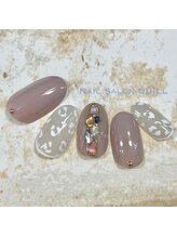 ネイルサロン クイル(QUILL)/１０月ANIMAL（３）