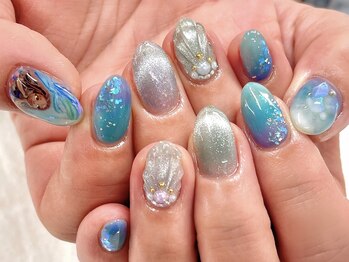 リアン 大宮(Rian)/マーメイドネイル/シェルネイル