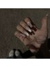 【HAND】チップ長さだし　マグネットネイルorフラッシュ　¥9900