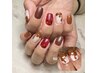 【RUKA】 オーダーネイル￥11000→￥9900 ジェルオフ、ドライケア込み