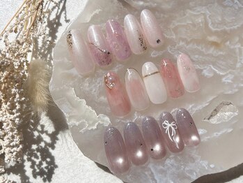 リッシュ(RICHE)の写真/パラジェル認定サロン/シンプル可愛いはRICHEへ♪ニュアンスネイル,グラデーション,ベイビーブーマー！